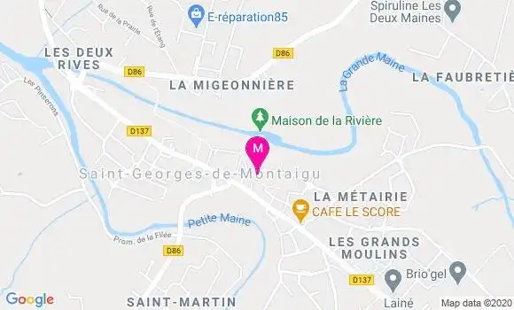 Localisation Dr Yves Osho