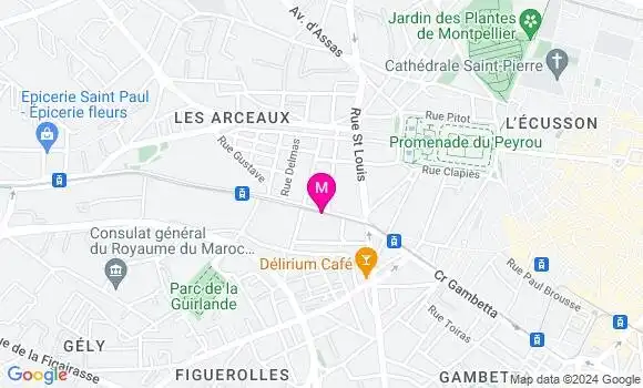 Localisation Dr Anne Marie Lacroix