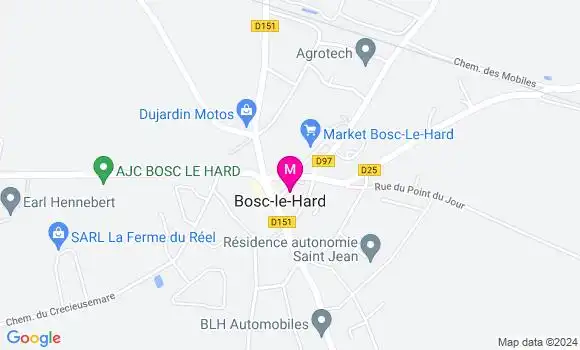 Localisation Dr Emmeline Vervisch