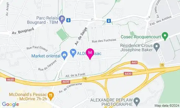 Localisation Dr Alexandre Eboueya