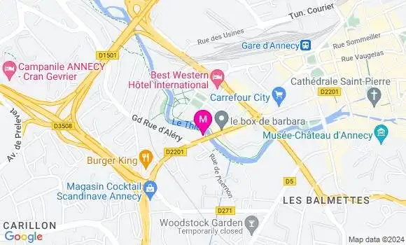 Localisation Dr Romain Fortier