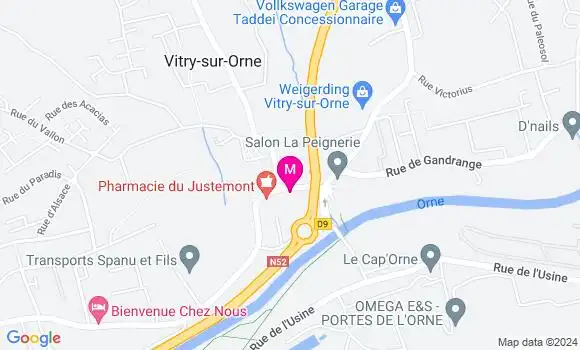 Localisation Dr Alexandre Denneulin