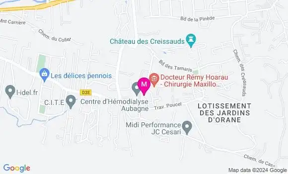 Localisation Dr Lyes Yeddou