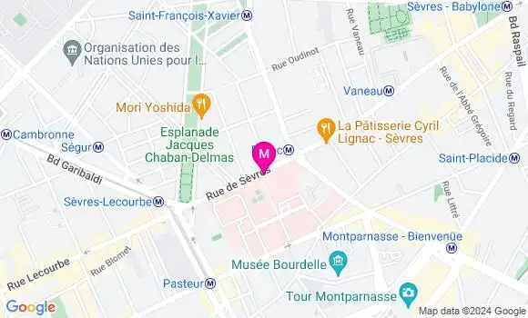 Localisation Dr Sébastien Grillat David