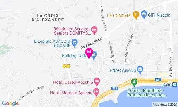 Localisation Dr Sylvie Sandid