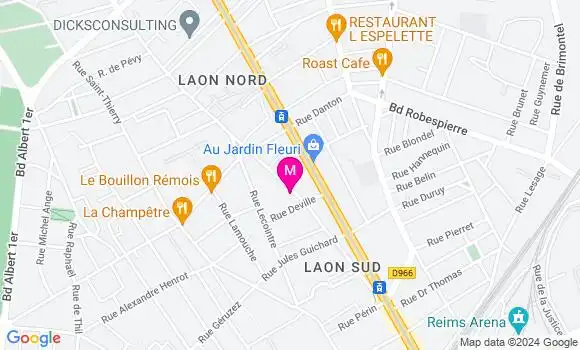 Localisation Dr Charlie Viot