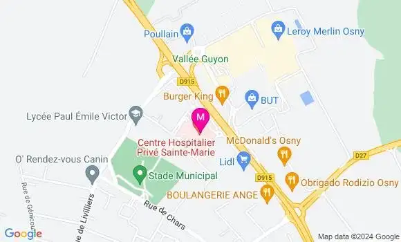 Localisation Dr Anne Sophie Belin