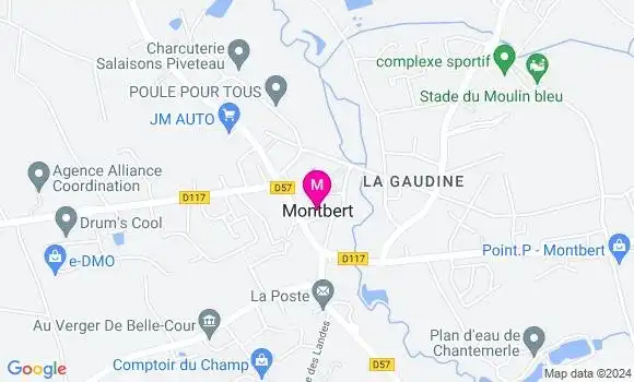 Localisation Dr Marine Coutelle