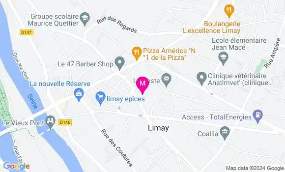 Localisation Dr Caroline Deltenre