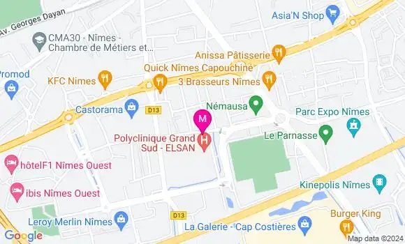 Localisation Dr Nagi Souaiby
