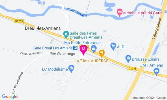 Localisation Dr Valentin Ducoroy