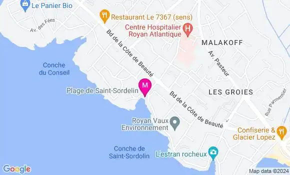 Localisation Dr Carine Houlot