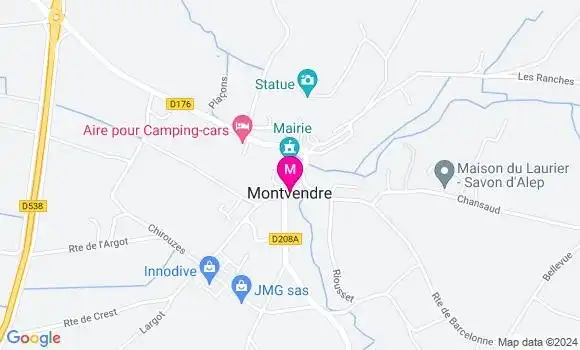 Localisation Dr Benjamin Daire