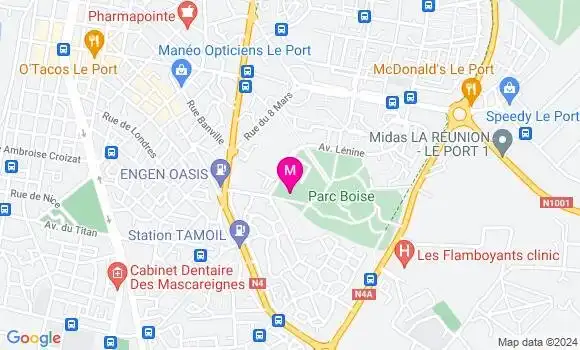 Localisation Dr Julien Doublet