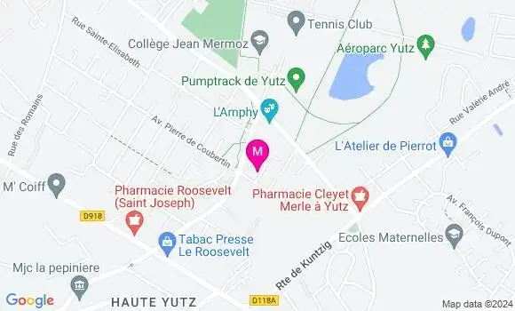 Localisation Dr Caroline Wlodarczak