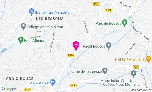 Localisation Dr Marine Waes