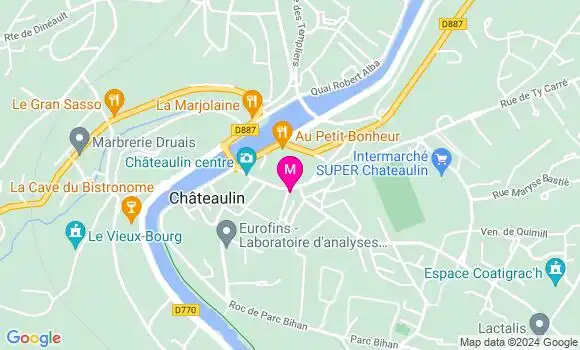 Localisation Dr Hugo Malaper