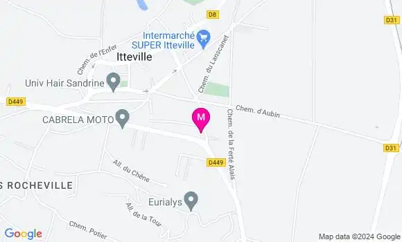 Localisation Dr Pauline Vagne