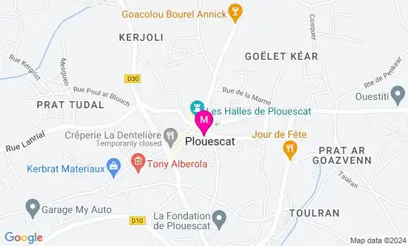 Localisation Dr François Marie Le Guen