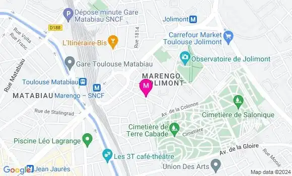 Localisation Dr Thibaud Lottier