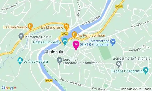 Localisation Dr Guillaume Baldy