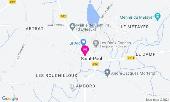 Localisation Dr Agathe Signamarcheix