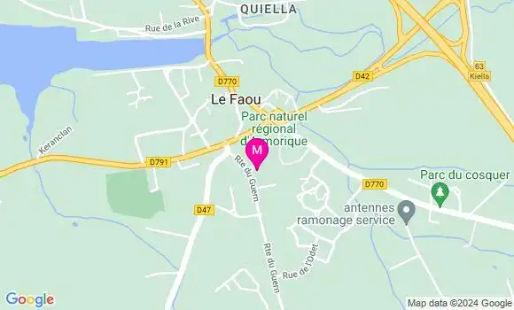 Localisation Dr Brieux Longépé