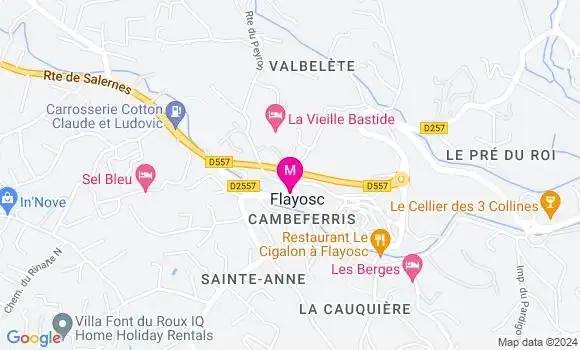 Localisation Dr Katia Imadache