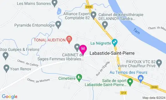 Localisation Dr Hugues Carrette