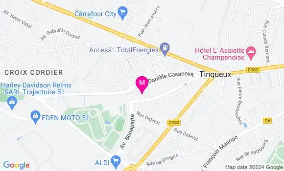 Localisation Dr Camille Thais