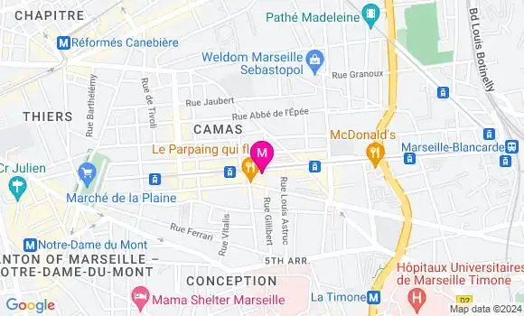 Localisation Dr Pascal Derrieu