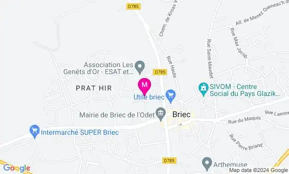 Localisation Dr Estelle Kerdraon
