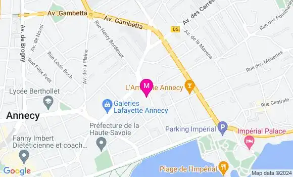 Localisation Dr Laurence Le Gall
