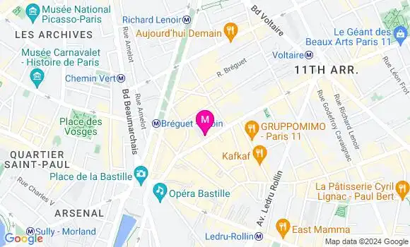 Localisation Dr Pierre Le Quan