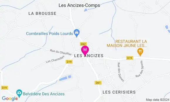 Localisation Dr Julia Bretonnet