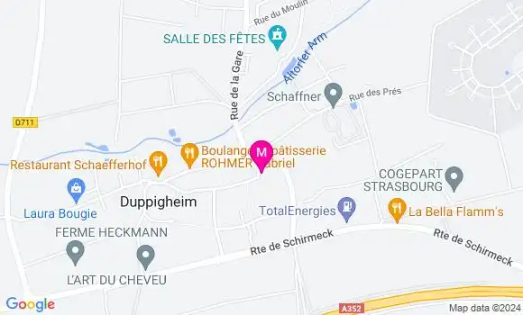 Localisation Dr Frédéric Henck