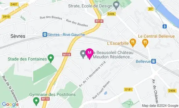 Localisation Dr Christian Guyot