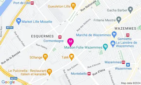 Localisation Dr Paul Neveu