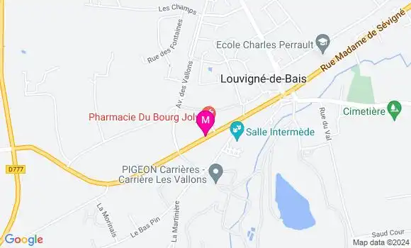Localisation Dr Jeanne Ramon