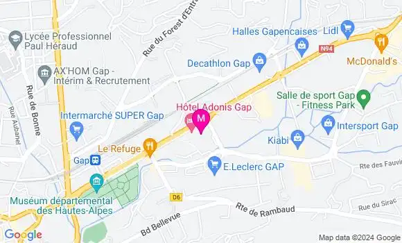 Localisation Dr Marjorie Claude