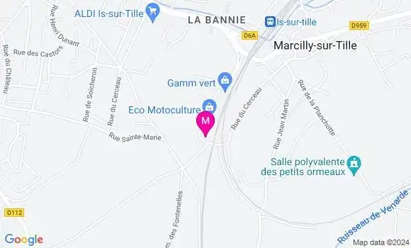 Localisation Dr Perrine Soleyan