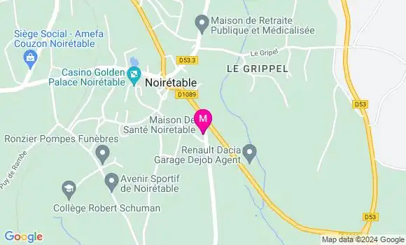 Localisation Dr Ivan Massacrier