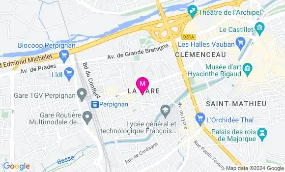 Localisation Dr Camille Poupon