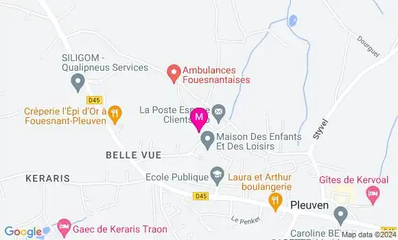Localisation Dr Marine Crenn