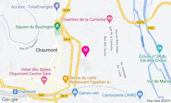 Localisation Dr Zoé Garrigue
