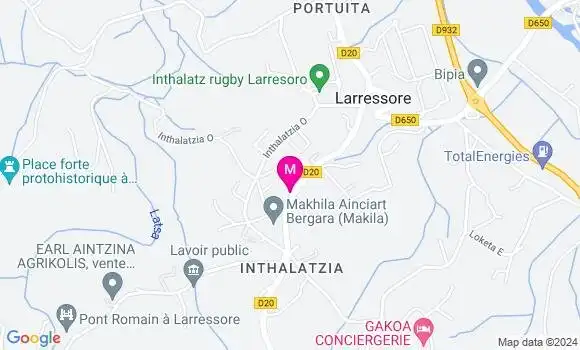 Localisation Dr Urko Perret