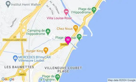Localisation Dr Flavia Nunes Couchoud