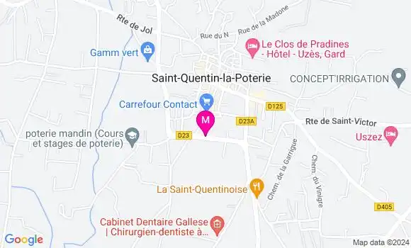 Localisation Dr Fabien Leblanc