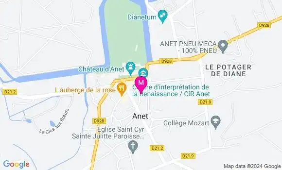 Localisation Dr Marion Schmitt Boulanger