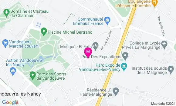 Localisation Dr Estelle Laroche